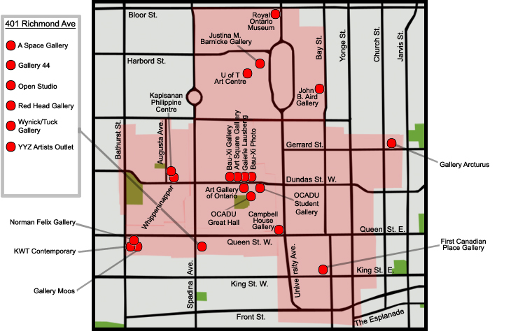 Toronto Centre Map